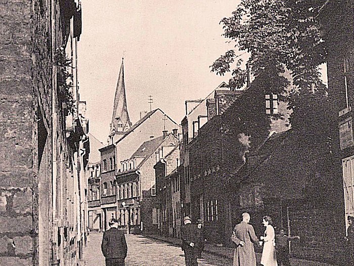 Entenpfuhl, Eingang Synagoge