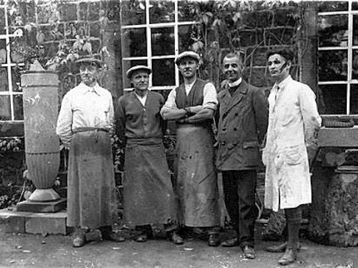 1930 in der Steinmetzfachschule