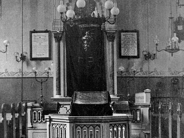 Inneres der Synagoge