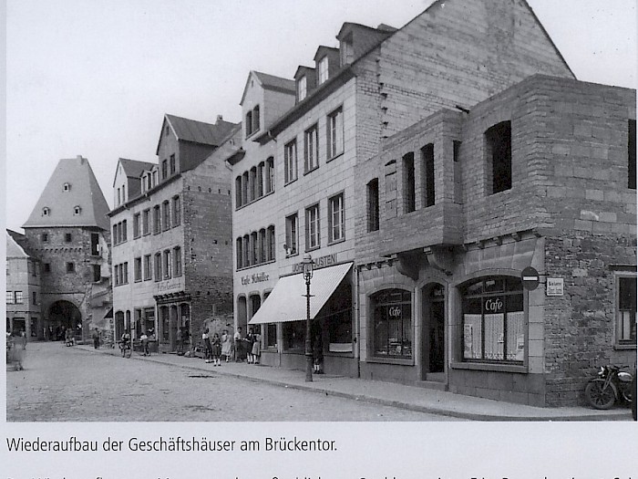 Wiederaufbau Brückenstraße