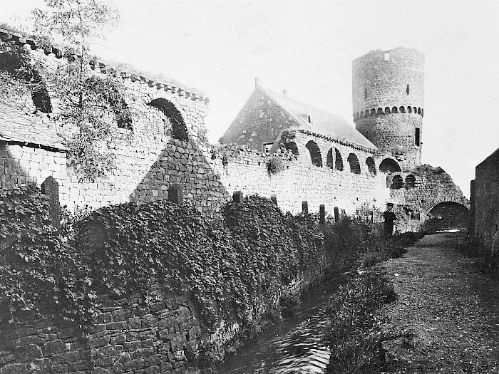 Der Vogelsturm am Mühlteich 1930
